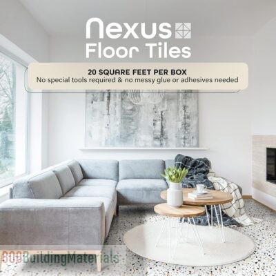 Nexus 12-Inch Vinyl Floor Tiles FTVMA45720