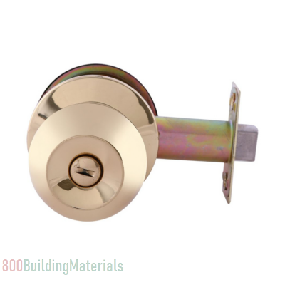 Geepas Stainless Steel Cylindrical Door Knob Lock GHW65029