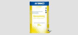 Terraco Spray Plaster Basecoat 25Kg