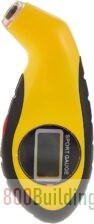 Lcd Digital Tire Tyre Air Pressure Gauge Tester Tool W/Light, Yellow