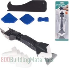 3 in 1 Silicone Caulking Tools(stainless steelhead) Silicone Sealant Finishing Tool Grout Scraper