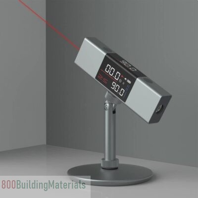 Xspring Digital Inclinometer with Bidirectional Laser Marking, Large LCD Screen Digital Angle Finder