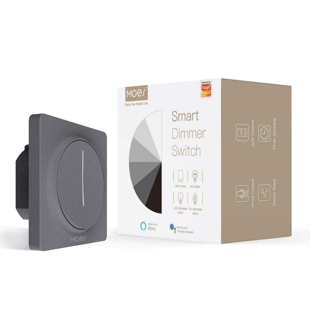 MOES WiFi Smart Touch Light LED Dimmer Switch