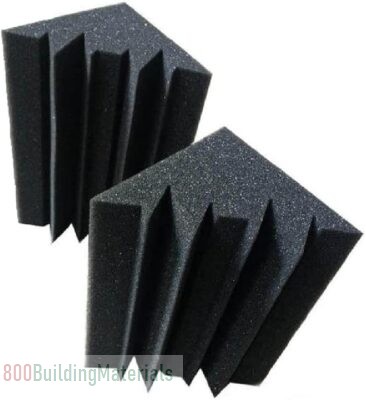 Acepunch 8 Acoustic Bass Trap Corner Soundproof Wall Insulation Panels – 12x12x24cm Black