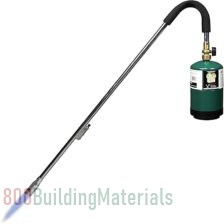 35″ long arm,Fuel by 1LB Propane Gas Cylinder/5-40LB Propane Tank Weed torch Propane Burner