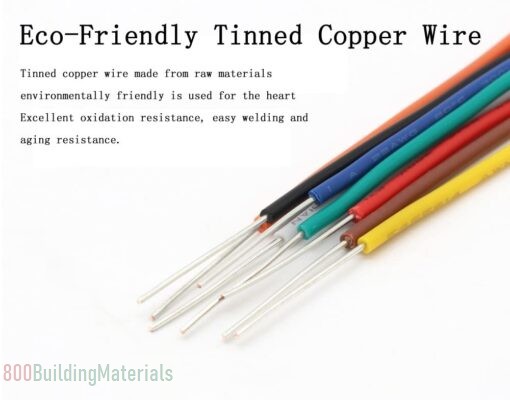 Amiph Electronics Wire Tinned Copper Multi Strand Electronic Equipment UL1007-28AWG