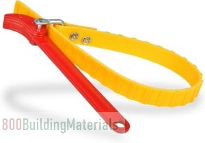 9-inch Multi-Purpose Belt Strap Wrench Plumbing Steel Handle