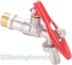 DELFINO Brass Thread Water Supply Manual Tap Lockable Faucet