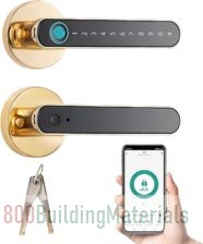 Hi8us Keyless Entry Door Smart Lock with Bluetooth Touchscreen Keypad Deadbolt Lock