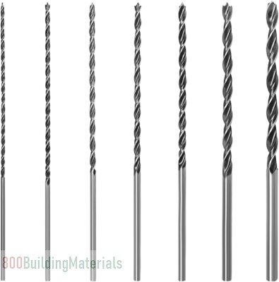 12” Extra Long Brad Point Drill Bits, KASTWAVE 7 Pieces Long Drill Bits Set 300mm
