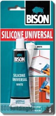 Bison Kit Silicone Universal White