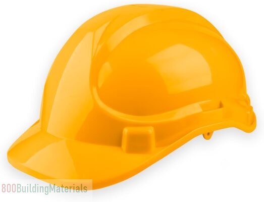 Ingco Safety Helmet – Lightweight PE Shell with Vents, 8-Point Suspension