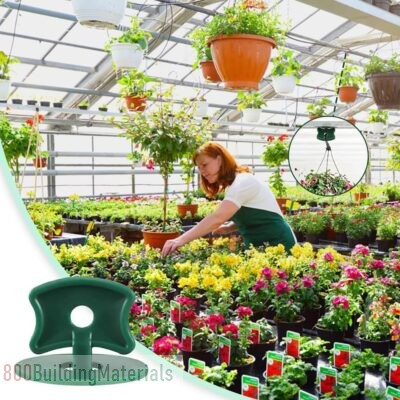 Plastic Greenhouse Fixing Clips and Washers Greenhouse Accessories Extender Corner Clips
