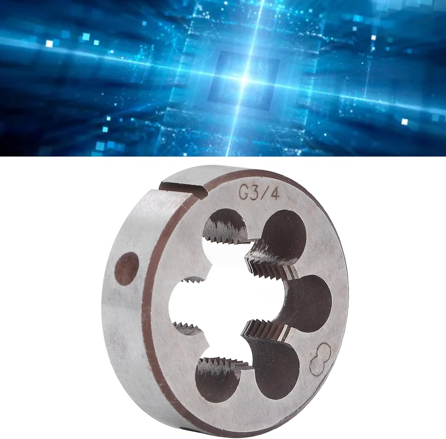 Round Threading Die, Machine Thread Right Hand Thread Adapter Detective Process Steel Cast Iron Copper and Aluminum