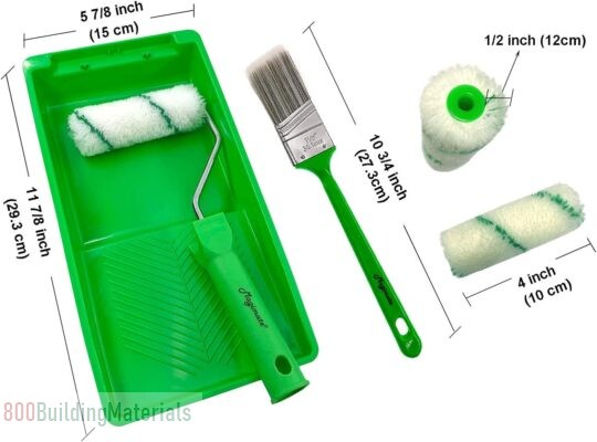 Magimate Small Paint Roller and Tray – 4 Inch