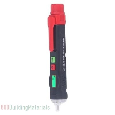 4basix AC Voltage Detector, Noncontact Voltage Tester Wide Application LED Flashlight
