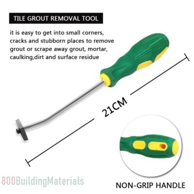 HOOTO 2PCS Grout Removal Tool, Detachable Tungsten Steel Blades
