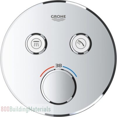 Grohe Smartcontrol Safety Mixer For Concealed İnstallation With 2 Valves