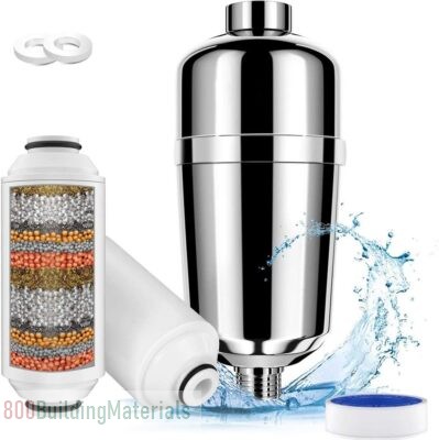 AMINAC 16 Stage Shower head Filter to Remove Chlorine and Fluoride