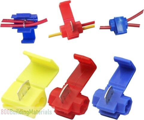 ELECDON Splice Wire Connectors of Solderless Quick and Household Tools Durable