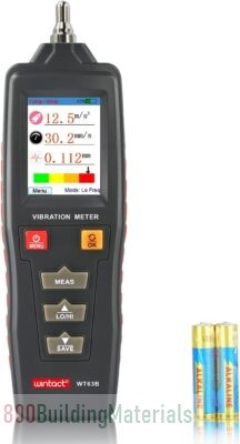 Wintact WT63B Vibration Measurement Instrument Handheld Digital Vibration Meter