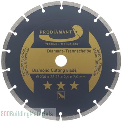 PRODIAMANT Diamond Cutting Disc 230mm 9inch x 22,23 M14 Concrete
