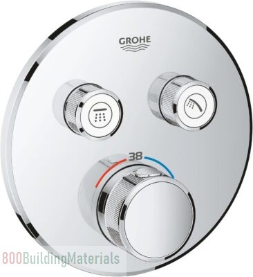 Grohe Smartcontrol Safety Mixer For Concealed İnstallation With 2 Valves