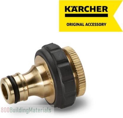 Karcher Brass Tap Connector 1/2 inch Thread Reducer