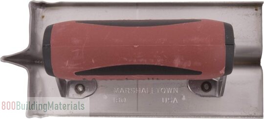 Marshalltown M180 Stainless Steel Groover Cement Edger 6x3in