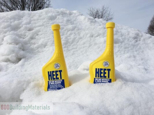 HEET Gas-Line Antifreeze and Water Remover, 12 Fl oz 28201
