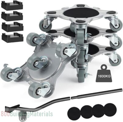 Dsocool 360° Rotation Wheels Furniture Lifter Set for Moving Heavy Furniture