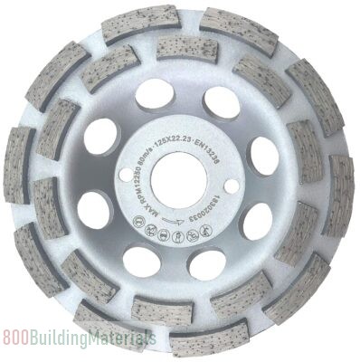 PRODIAMANT professional diamond grinding wheel 125mm for concrete granite marble and stone