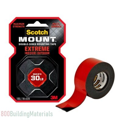 Scotch MT Extreme Strong Tape 1 in x 60 in roll (25.4mm x 1.52m) | Holds 13.6kg