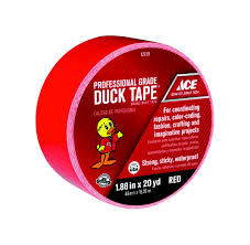 ACE Professional Grade Duck Tape Red 18.2meter