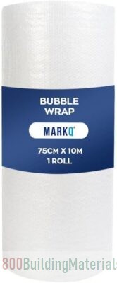 MARKQ Bubble Wrap Roll, 75 cm x 10 m Air Bubble Cushioning Wrap for Packaging, Shipping, Mailing
