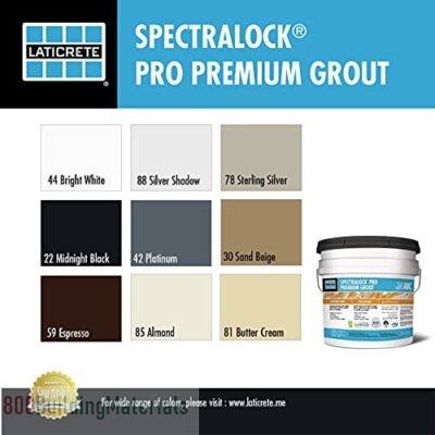 LATICRETE Spectralock Pro Premium Grout, tile glue for joints, Easy to use Epoxy grout 5.2 kg, color – 44 Bright White