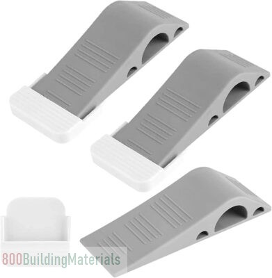 SKY-TOUCH 3 Pieces per Pack Heavy Duty Rubber Door Stoppers