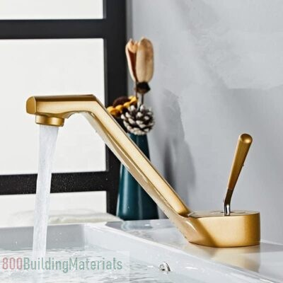 BASSINO Stylish Bathroom Faucet with Single Lever – Waterfall