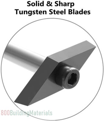 MAKINGTEC Caulking Removal Tool Detachable Tungsten Steel Blades Tile Joints Seams Scraper