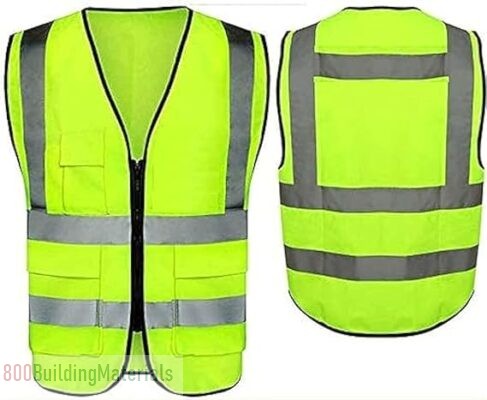 Royal Apex High Visibility Reflective Safety Vest Waist Coat Jacket Workwear