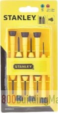 Stanley Precision Screwdriver 6 Piece Set 0-66-052