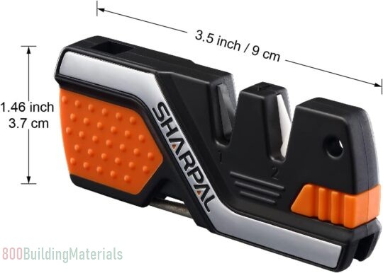 SHARPAL 101N 6-In-1 Pocket Knife Sharpener and Survival Tool