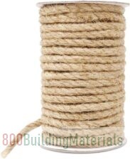 MARKQ Jute Rope 8mm x 10 Meter Natural Thick Hemp Twine Cord