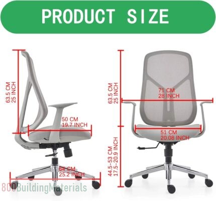 Kano Executive Computer Office Chair Ergonomic Chair Big And Tall Office Chair