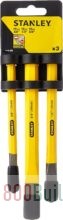 Stanley 3 PCE Cold Chisel Set Yellow/Black