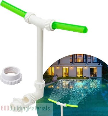 Adjustable Waterfall Sprinkler Cooler for Pool Water Fountains