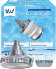 blu Ionic Shower Head and Shower Filter – Wall Mounted
