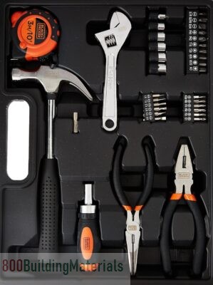 Black & Decker cordless drill driver with battery & kitbox