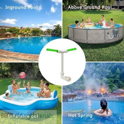 Adjustable Waterfall Sprinkler Cooler for Pool Water Fountains