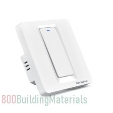 WiFi Smart Light Switch, Wireless Smart Wall Switch with Remote Control and Timer